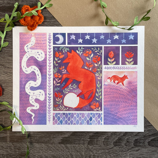 Meadow Flowers Art Print