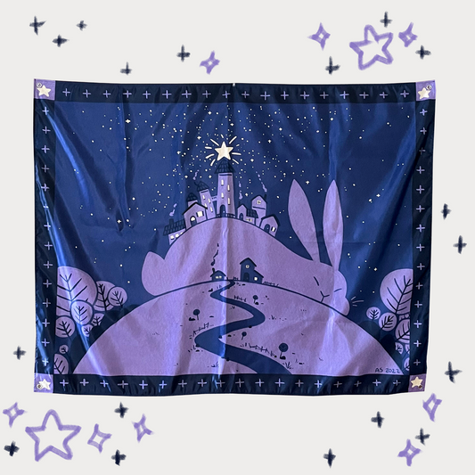 Star Tower - Tapestry (100x130cm)