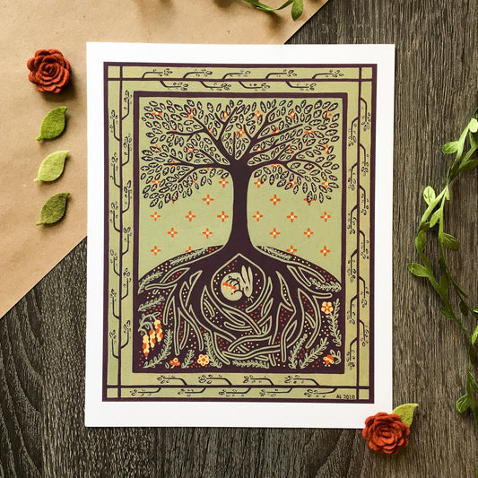 heartwood art print