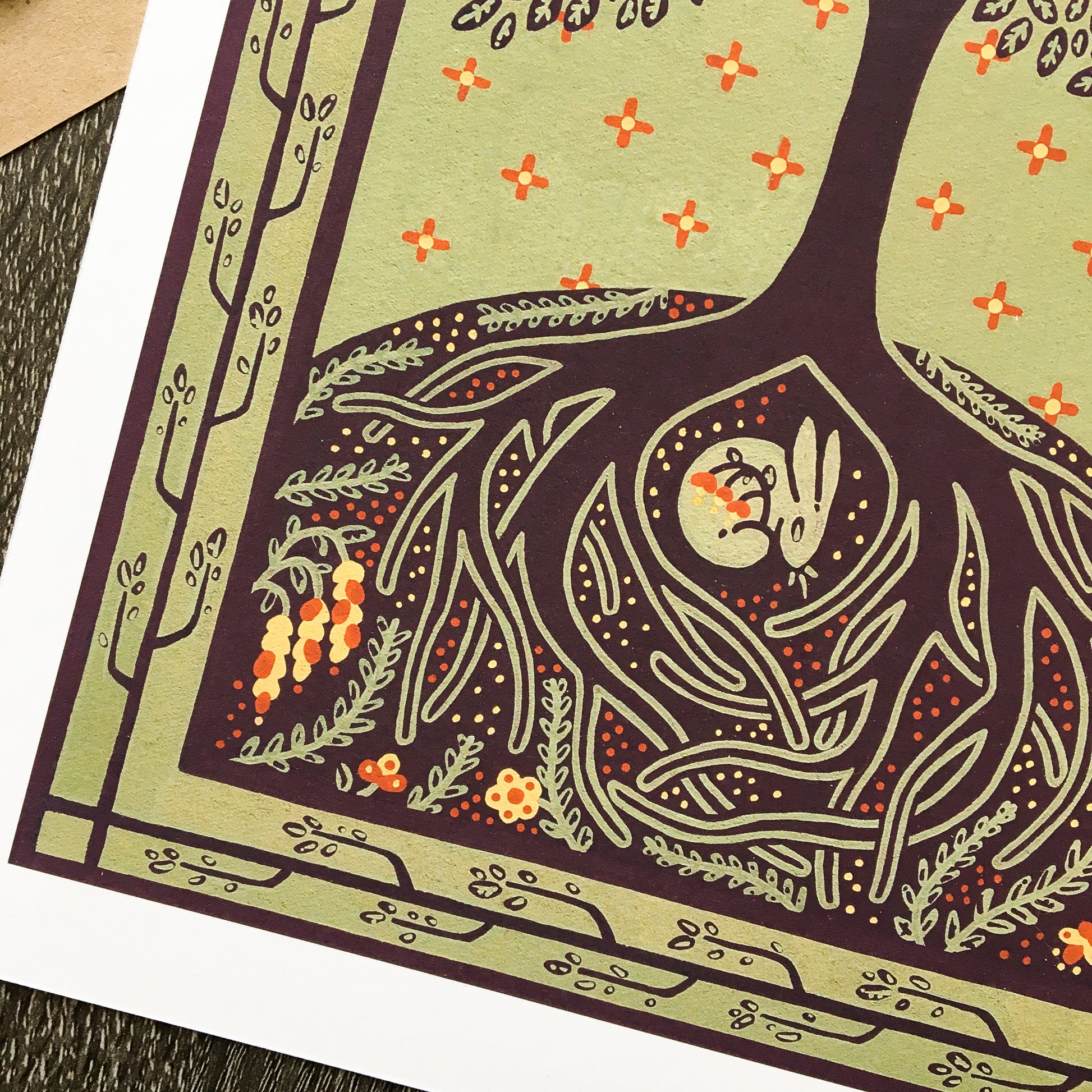 heartwood art print