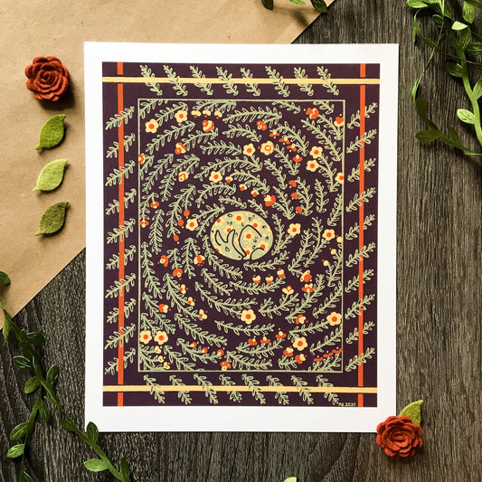 hideaway art print