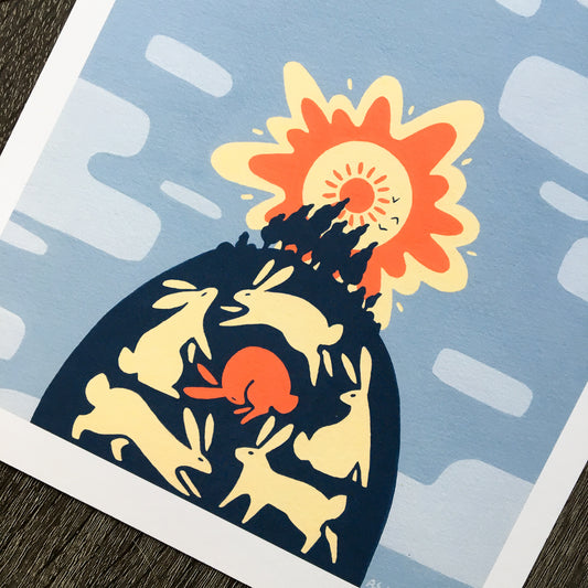 a high place art print
