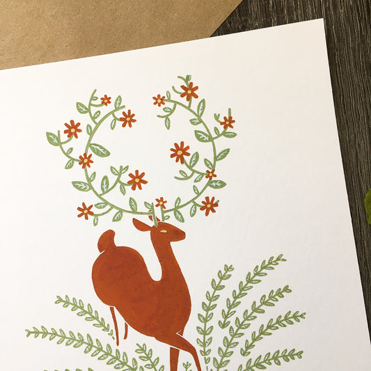 spring herald art print