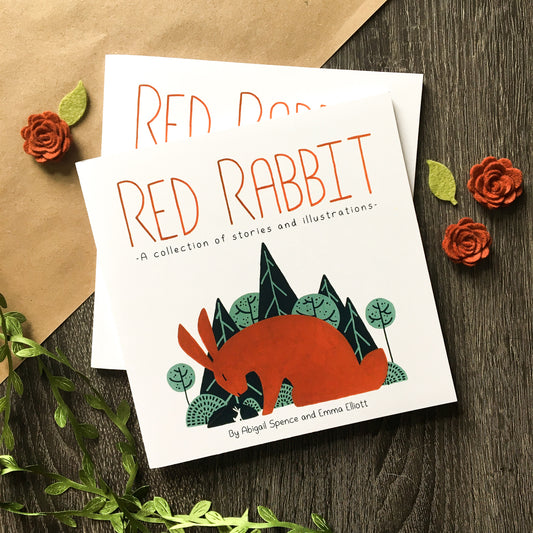 red rabbit art book