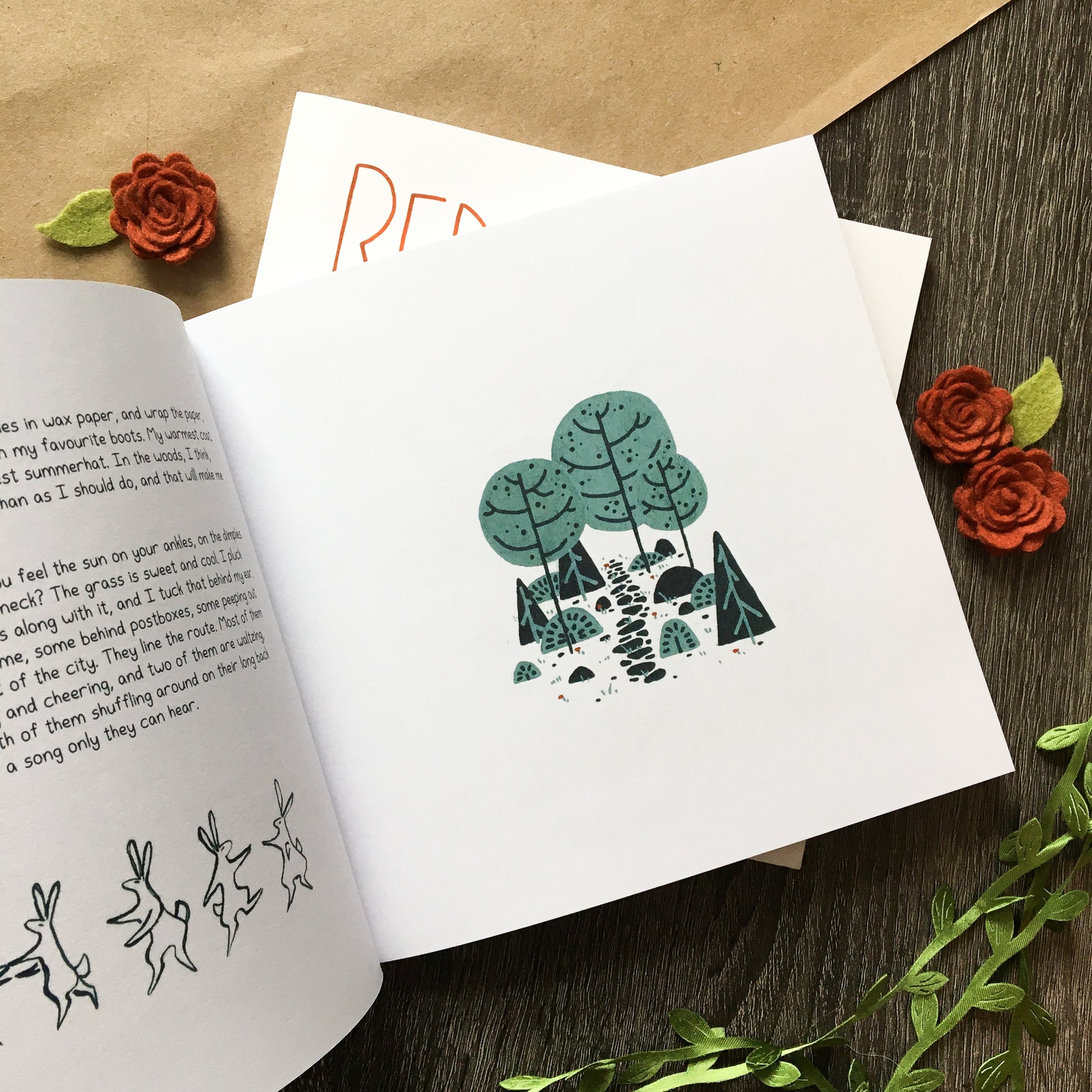 red rabbit art book