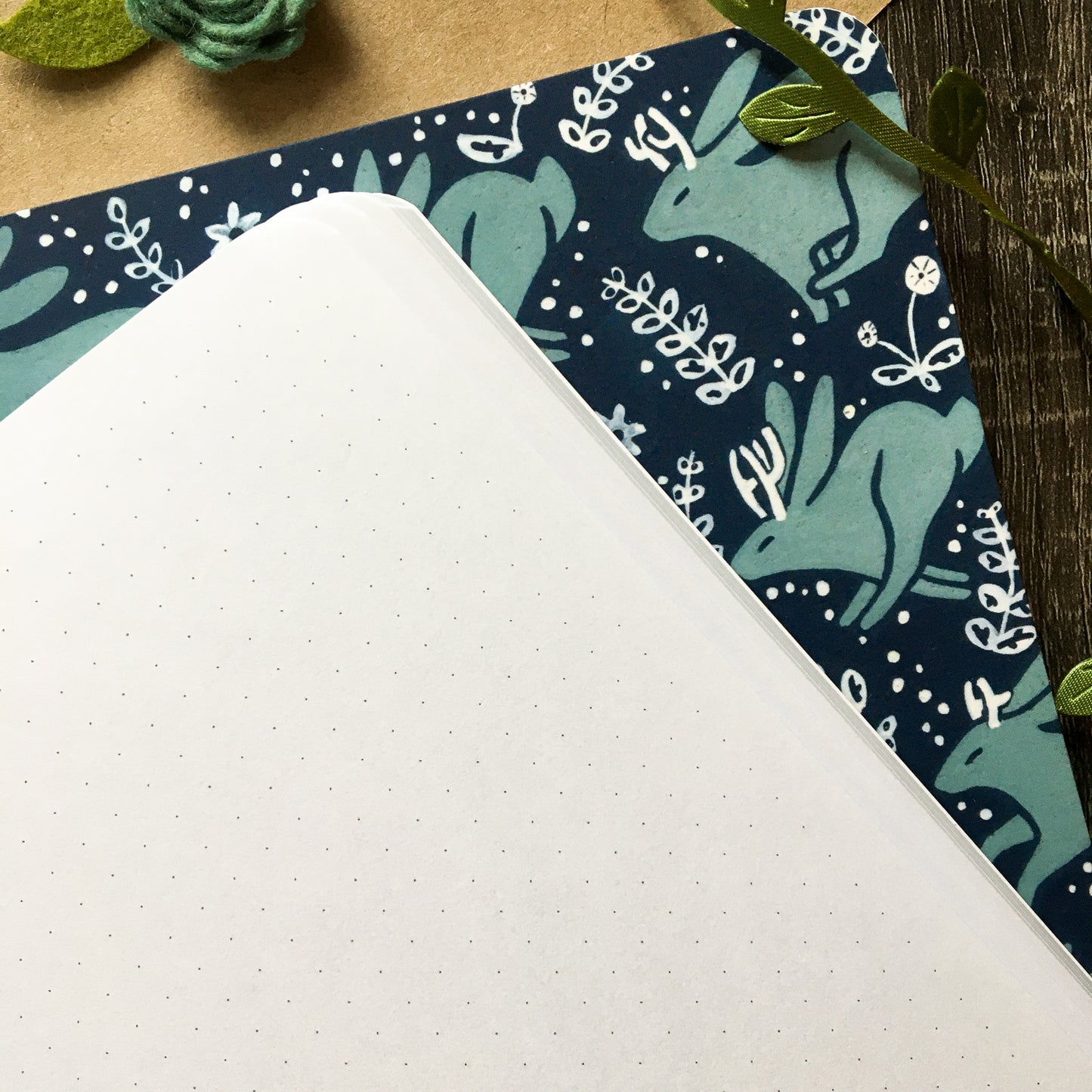 jackalope run notebook blank pages