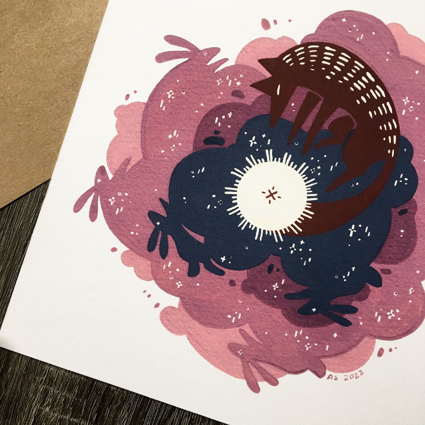 The Fox Nebula Art Print