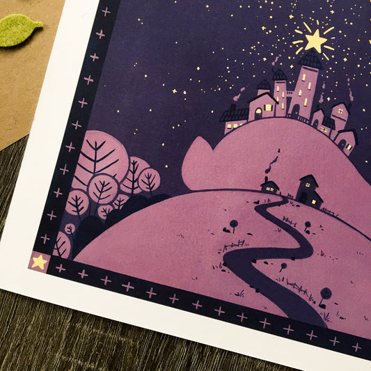 The Star Tower Art Print