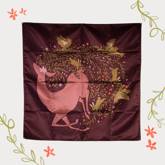Blooming From Within - Tapestry (100x100cm)