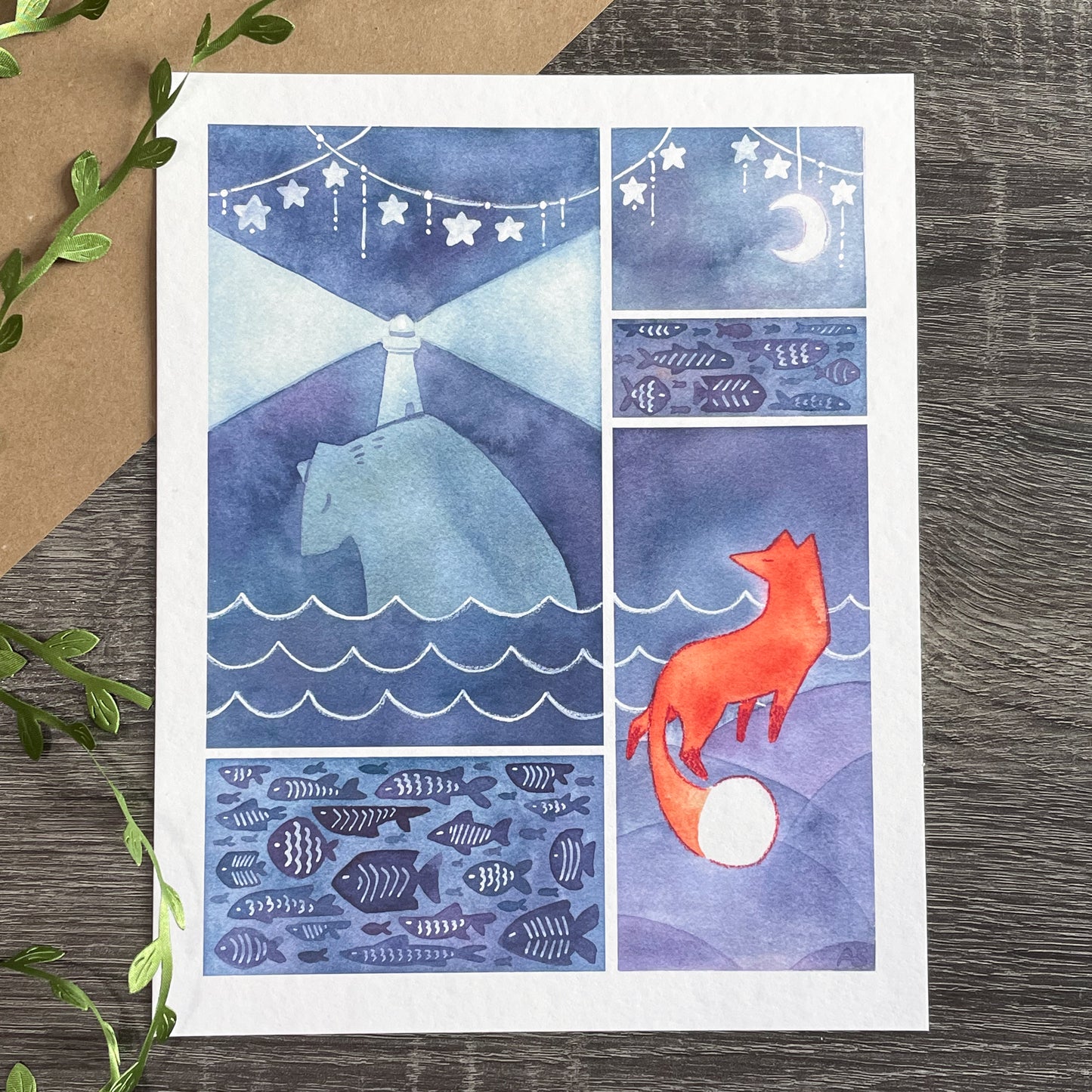 Lighthouse Keeper Art Print