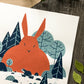 red rabbit: first meeting original art