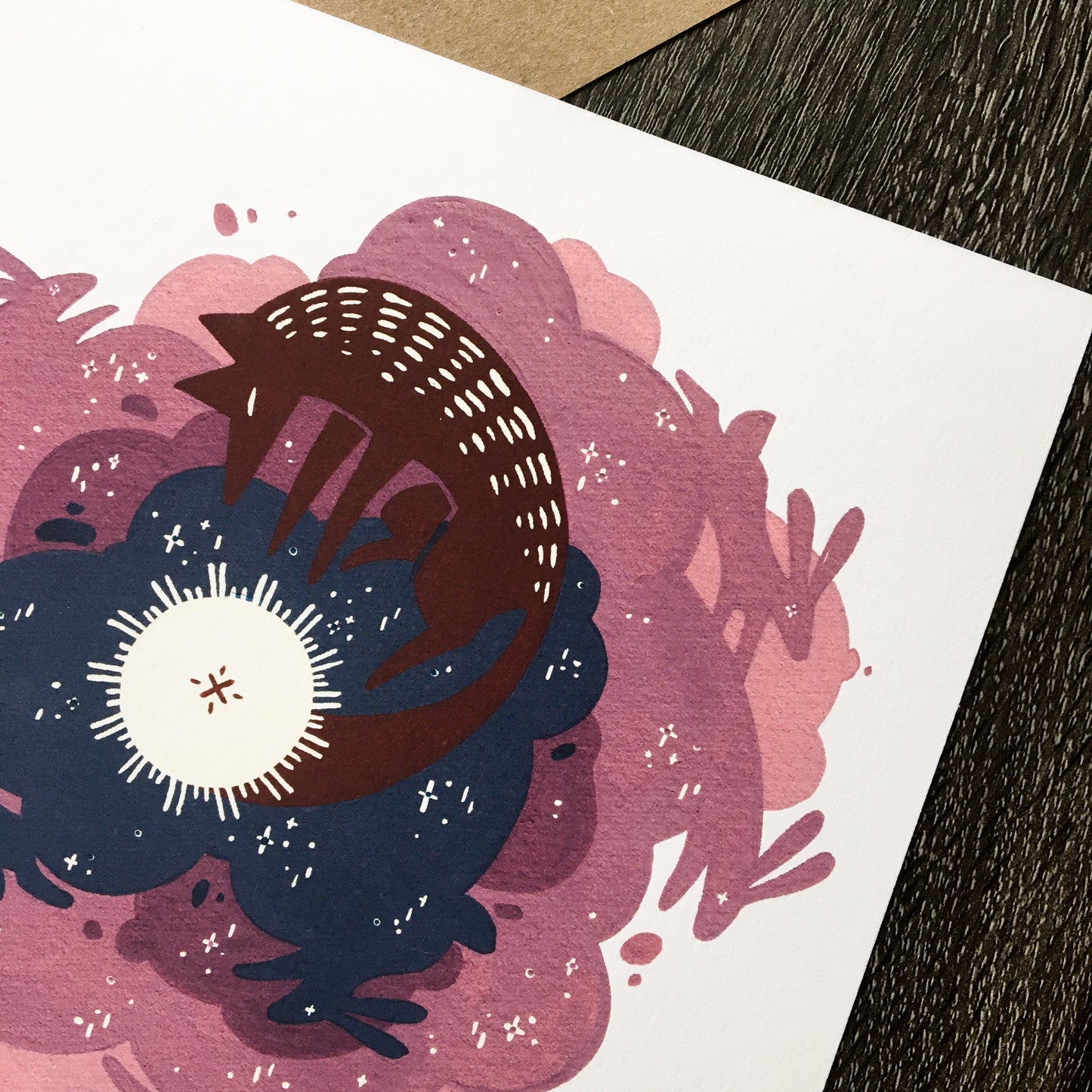 The Fox Nebula Art Print