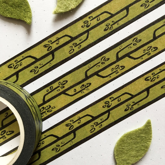 branch pattern washi tape seconds