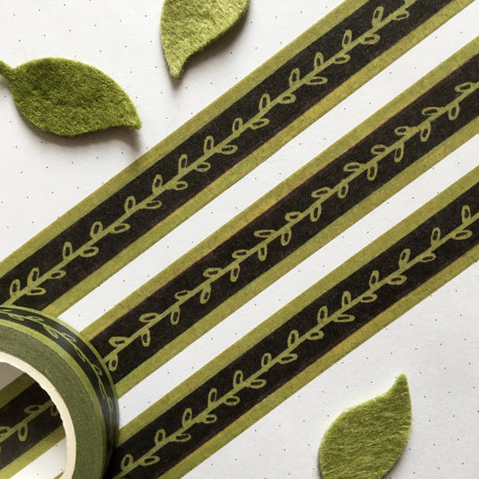 vine pattern washi tape