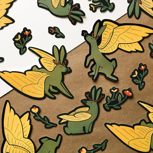 wolpertinger sticker pack